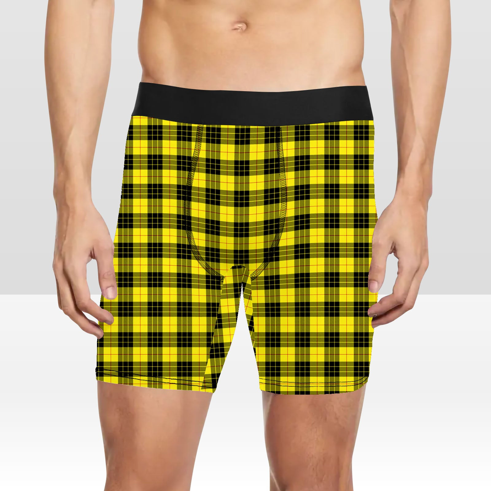 ScotsTee Shop Scottish MacLeod of Lewis Modern Tartan Boxer Shorts