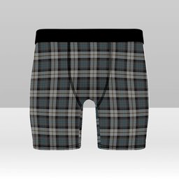 ScotsTee Shop Scottish McCandlish Dress Grey Tartan Boxer Shorts