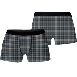 ScotsTee Shop Scottish McCandlish Dress Grey Tartan Boxer Shorts
