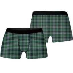 ScotsTee Shop Scottish McDonald Lord of the Isles Hunting Modern Tartan Boxer Shorts