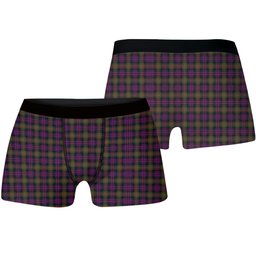 ScotsTee Shop Scottish McDonell Of Glengarry Modern Tartan Boxer Shorts