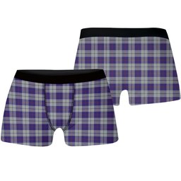 ScotsTee Shop Scottish MacRae Dress Purple 1 Tartan Boxer Shorts