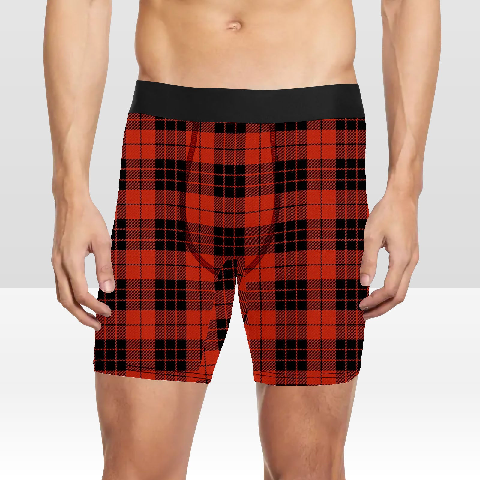 ScotsTee Shop Scottish McLeod of Raasay Ancient Tartan Boxer Shorts