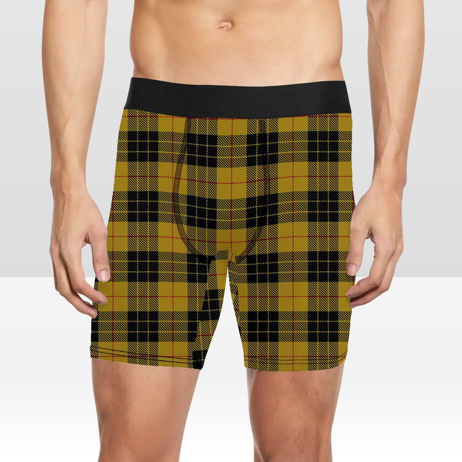 ScotsTee Shop Scottish McLeod of Lewis Ancient Tartan Boxer Shorts