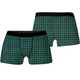 ScotsTee Shop Scottish McLeod of Skye Ancient Tartan Boxer Shorts