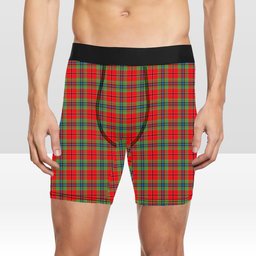 ScotsTee Shop Scottish McLean of Duart Modern Tartan Boxer Shorts