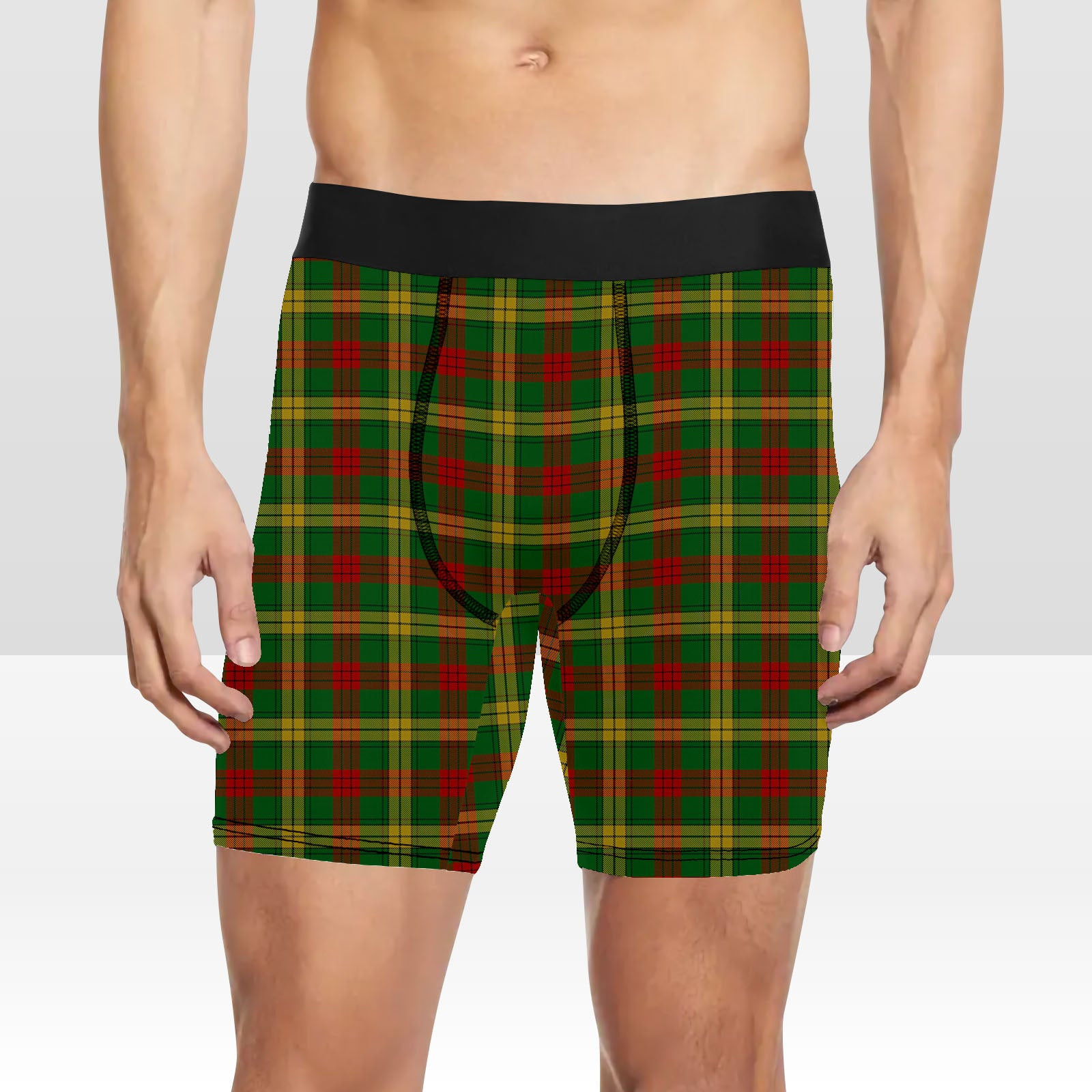 ScotsTee Shop Scottish McMillan Society of Glasgow Tartan Boxer Shorts