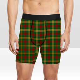 ScotsTee Shop Scottish McMillan Society of Glasgow Tartan Boxer Shorts