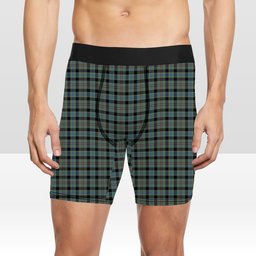 ScotsTee Shop Scottish Ogilvie (Ogilvy) Hunting Tartan Boxer Shorts