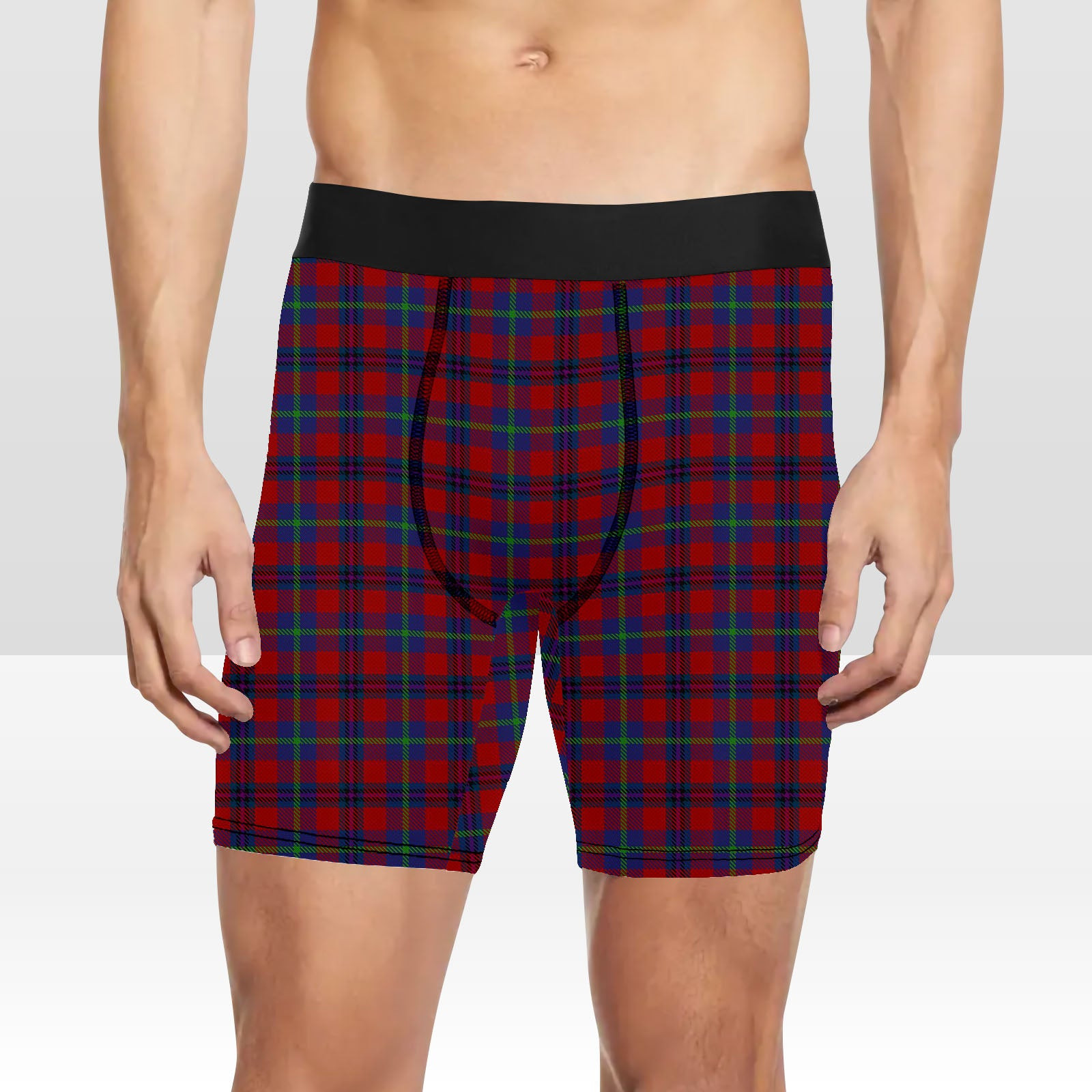 ScotsTee Shop Scottish Nicolson of Tiree & Coll Tartan Boxer Shorts