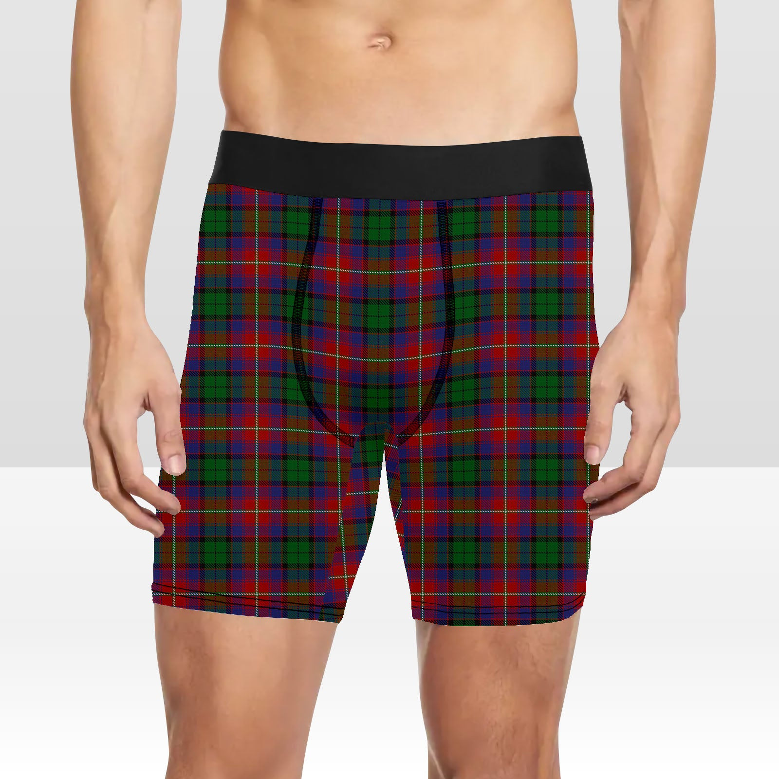 ScotsTee Shop Scottish Rattray of Lude Tartan Boxer Shorts
