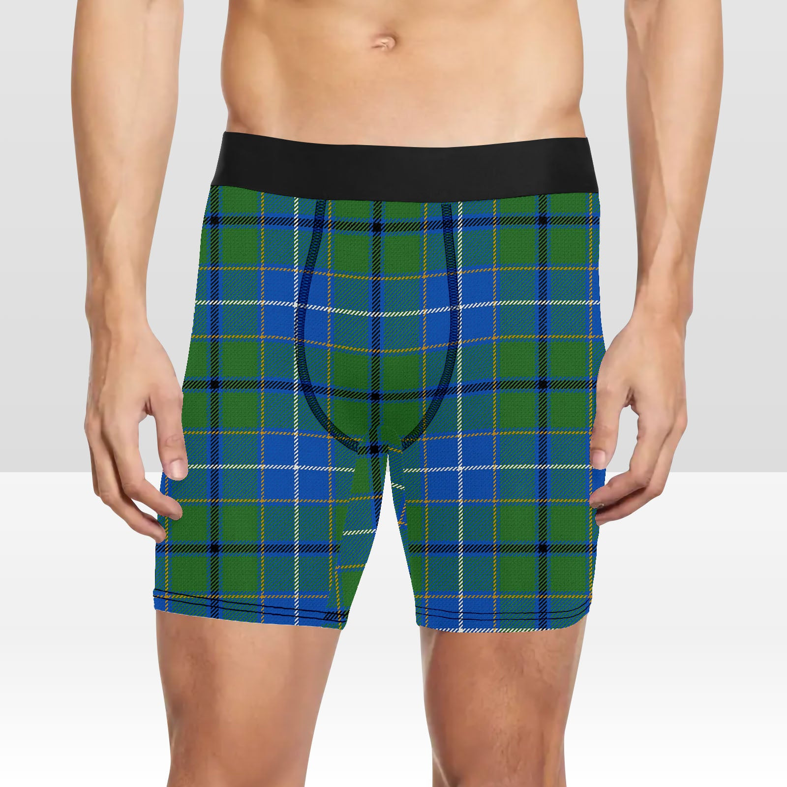 ScotsTee Shop Scottish Wishart Hunting Ancient Clan Tartan Boxer Shorts