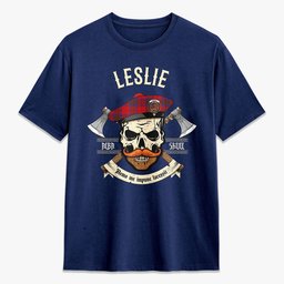 ScotsTee Shop Scottish Leslie Modern Crest Tartan T-shirt Alba Skull Style