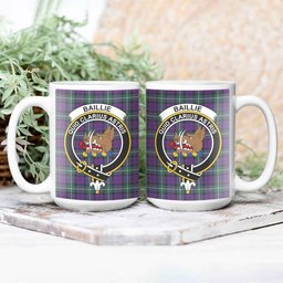 ScosTee Shop Scottish Baillie Highland Society Modern Crest Tartan Ceramic Mug