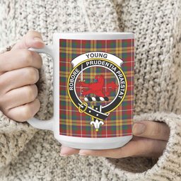 ScosTee Shop Scottish Young Presidents Organisation Dress Crest Tartan Ceramic Mug