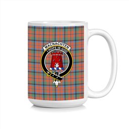 ScosTee Shop Scottish MacNachten Ancient Crest Tartan Ceramic Mug