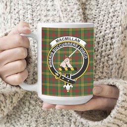 ScosTee Shop Scottish MacMillan Society of Glasgow Crest Tartan Ceramic Mug