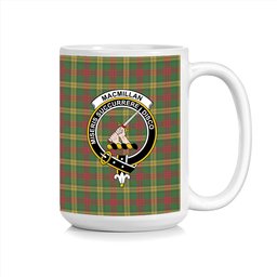 ScosTee Shop Scottish MacMillan Society of Glasgow Crest Tartan Ceramic Mug
