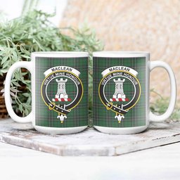 ScosTee Shop Scottish MacLean of Duart Hunting Crest Tartan Ceramic Mug