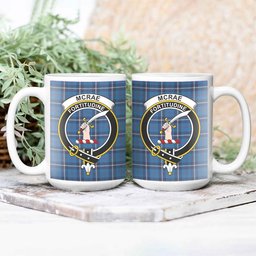 ScosTee Shop Scottish McRae of America Modern Crest Tartan Ceramic Mug