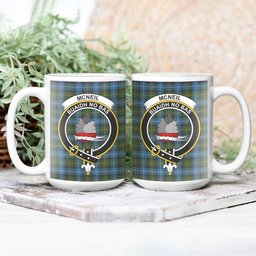 ScosTee Shop Scottish McNeil of Barra Crest Tartan Ceramic Mug