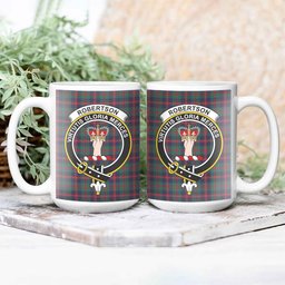 ScosTee Shop Scottish Robertson of Struan Modern Crest Tartan Ceramic Mug