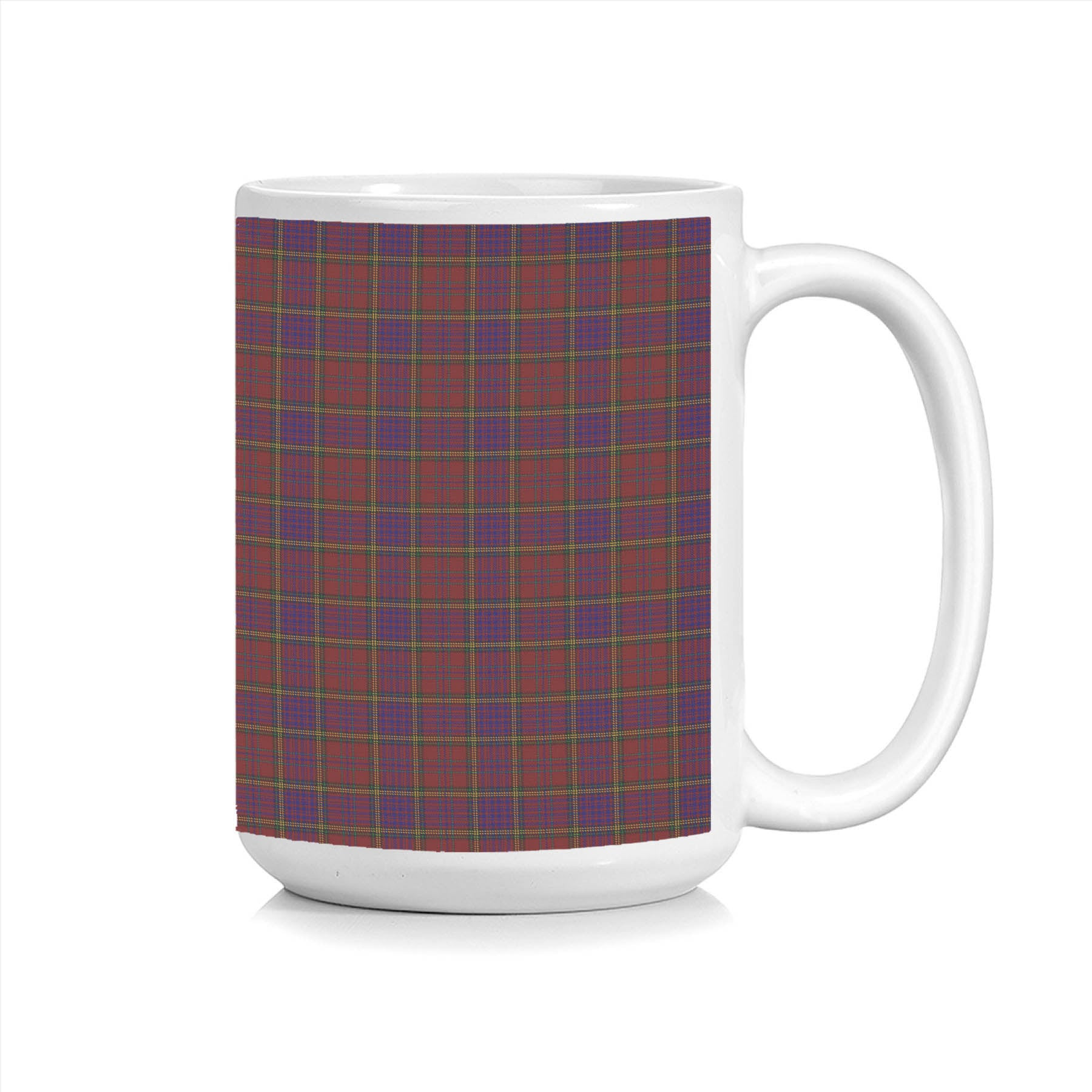 ScotsTee Shop Scottish Anderson of Kinnedear Red Tartan Ceramic Mug