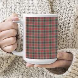 ScotsTee Shop Scottish Anderson of Arbrake SC Tartan Ceramic Mug