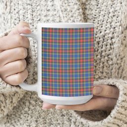 ScotsTee Shop Scottish Bethune Tartan Ceramic Mug