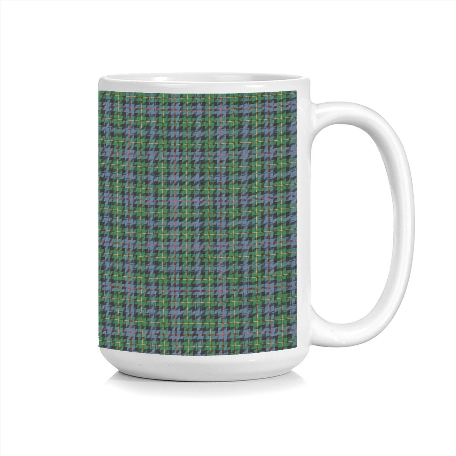 ScotsTee Shop Scottish Baillie of Lamington Ancient Clan Tartan Ceramic Mug