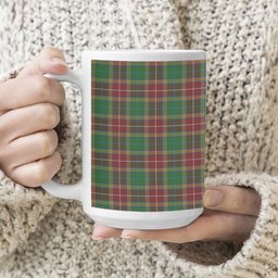 ScotsTee Shop Scottish Baxter Tartan Ceramic Mug