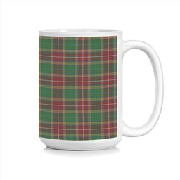 ScotsTee Shop Scottish Baxter Tartan Ceramic Mug