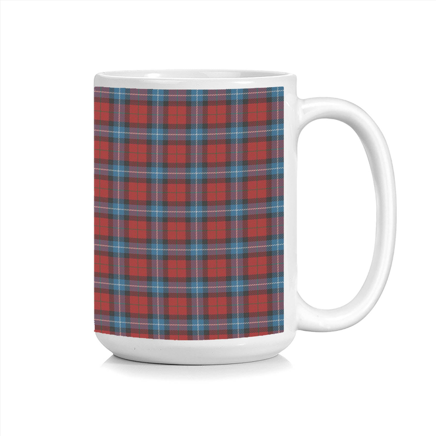 ScotsTee Shop Scottish Baillie of Polkemmet Red Tartan Ceramic Mug