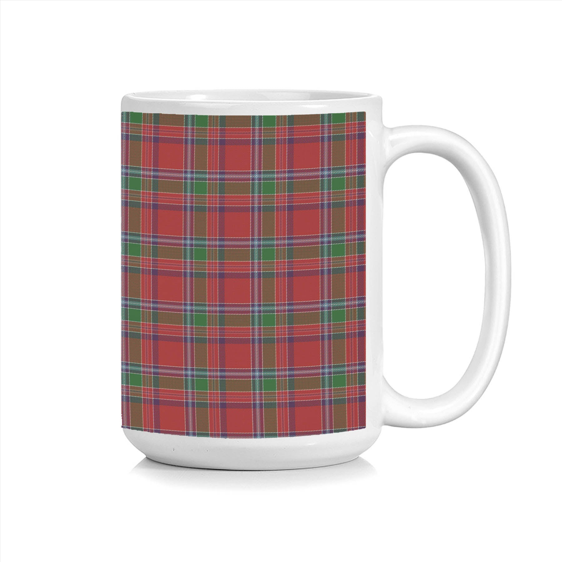 ScotsTee Shop Scottish Burrell Tartan Ceramic Mug