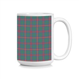 ScotsTee Shop Scottish Cairns of Finavon Ancient Tartan Ceramic Mug
