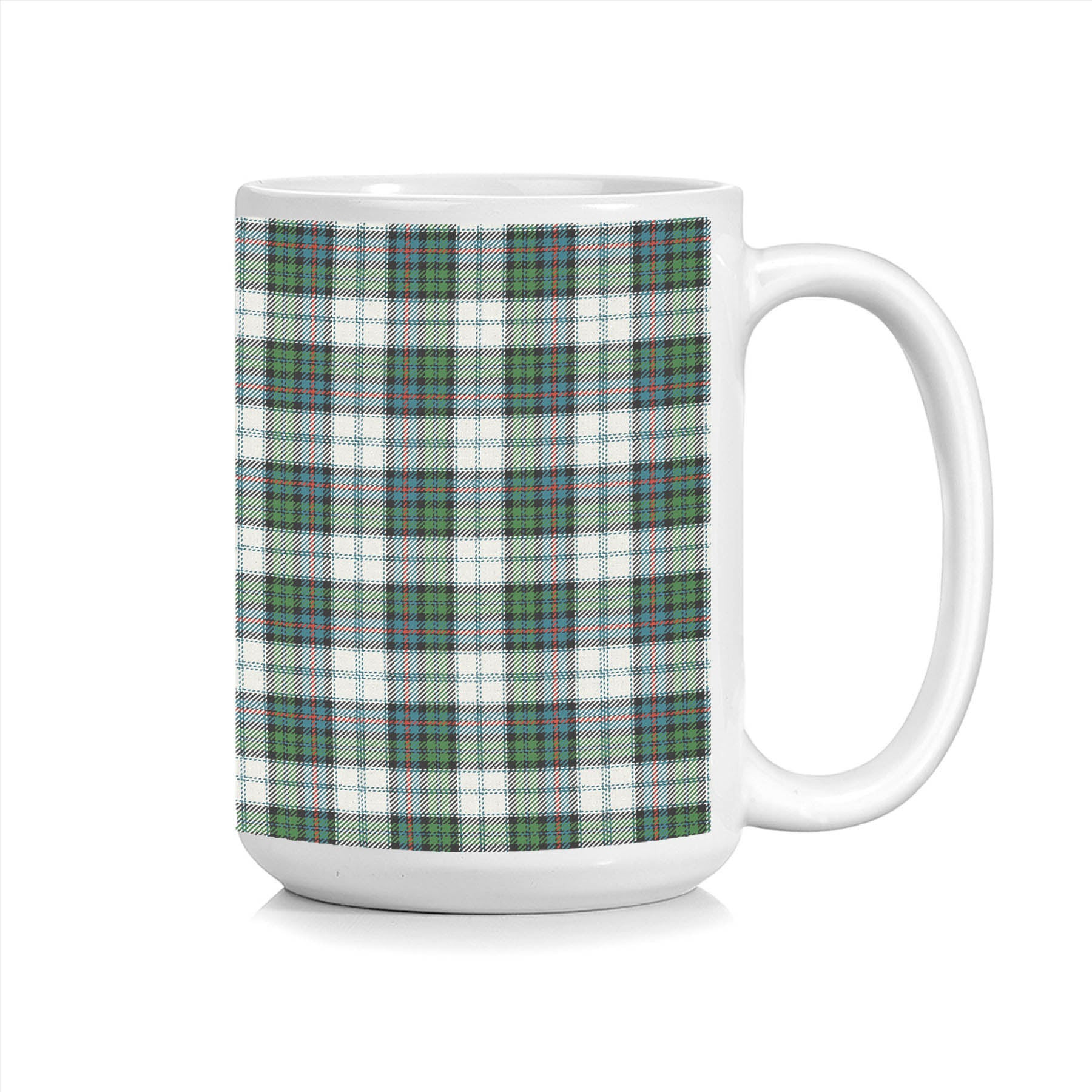 ScotsTee Shop Scottish Campbell of Cawdor Dress Ancient Tartan Ceramic Mug