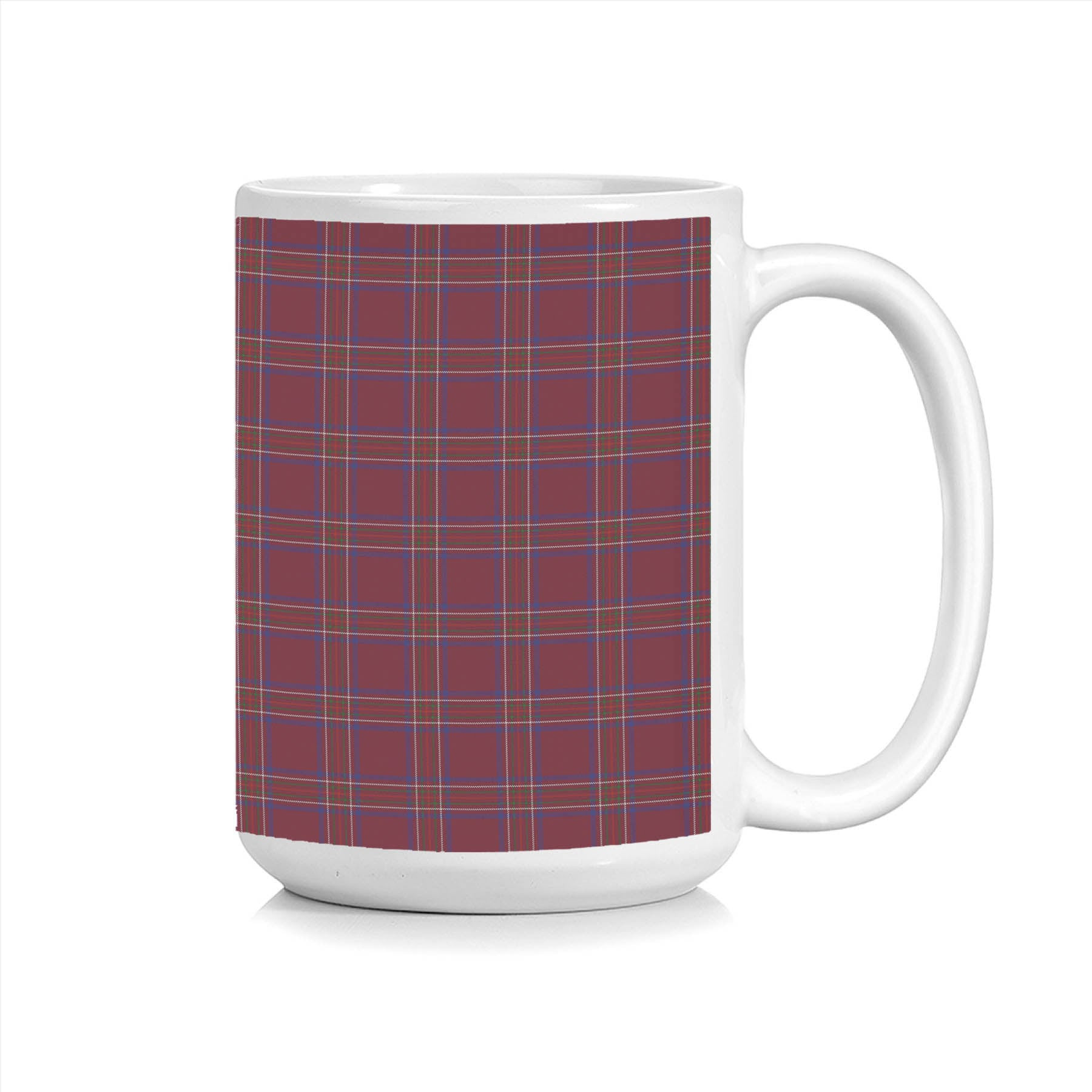 ScotsTee Shop Scottish Burnett of Leys Hunting Tartan Ceramic Mug