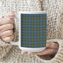 ScotsTee Shop Scottish Fletcher of Dunans Tartan Ceramic Mug