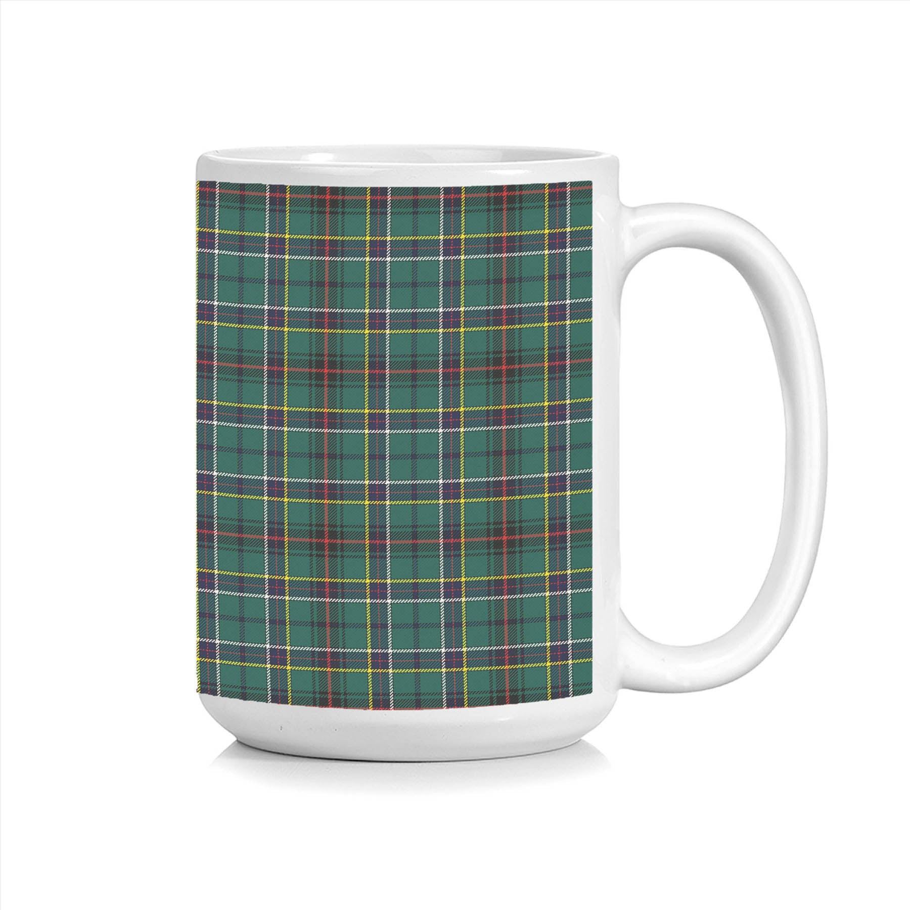 ScotsTee Shop Scottish Duncan of Sketraw Modern Tartan Ceramic Mug