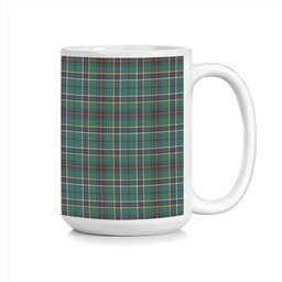 ScotsTee Shop Scottish Duncan of Sketraw Modern Tartan Ceramic Mug