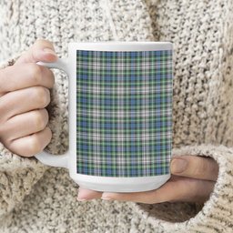 ScotsTee Shop Scottish Davidson of Tulloch Dress Ancient Tartan Ceramic Mug