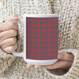 ScotsTee Shop Scottish Donald of Glenaladale Tartan Ceramic Mug