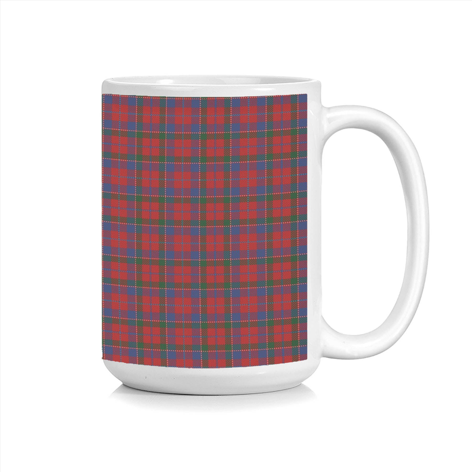 ScotsTee Shop Scottish Donald of Glenaladale Tartan Ceramic Mug