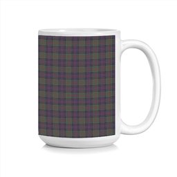 ScotsTee Shop Scottish Donald of Clan Ranald Tartan Ceramic Mug