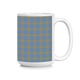ScotsTee Shop Scottish Stewart of Appin Hunting Ancient Tartan Ceramic Mug