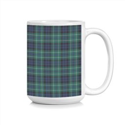 ScotsTee Shop Scottish McNeil of Colonsay Modern Tartan Ceramic Mug