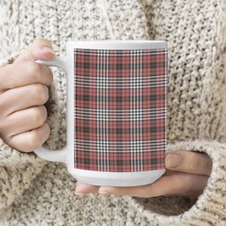 ScotsTee Shop Scottish Little of Morton Rigg Ancient Tartan Ceramic Mug