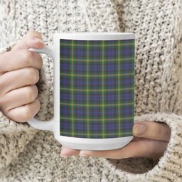 ScotsTee Shop Scottish Gordon of Esslemont Tartan Ceramic Mug