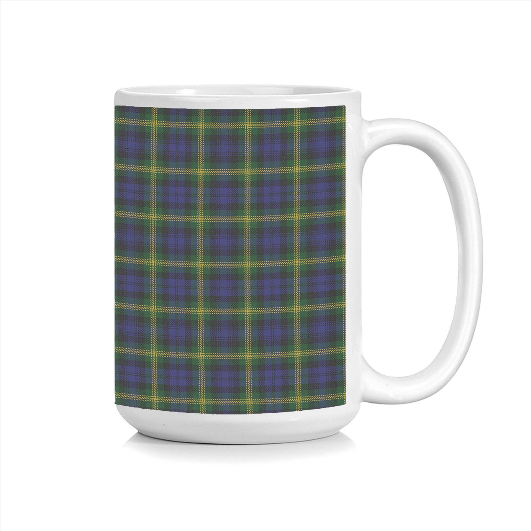 ScotsTee Shop Scottish Gordon of Esslemont Tartan Ceramic Mug