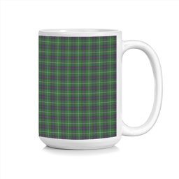 ScotsTee Shop Scottish McDonald of The Isles Tartan Ceramic Mug